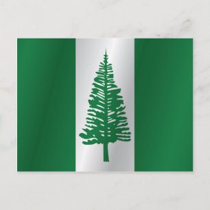 Norfolk Island flag Postcard