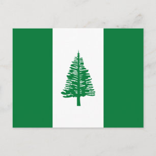 Norfolk Island Flag Postcard