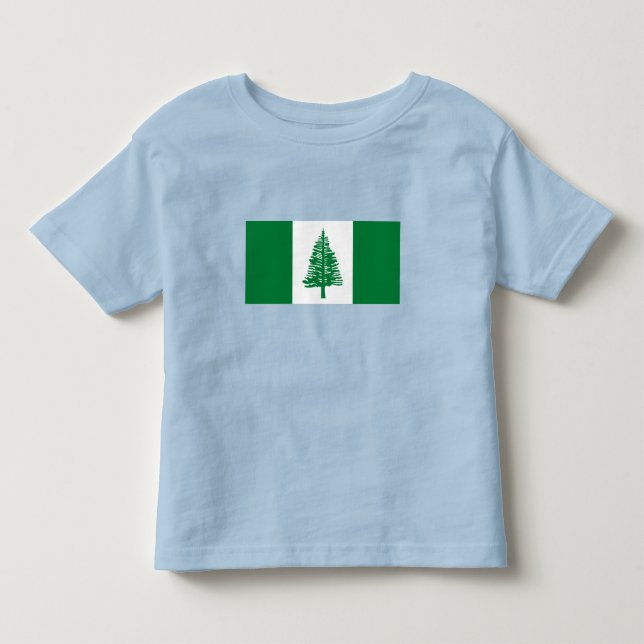 Norfolk Island Flag Toddler T-shirt (Front)
