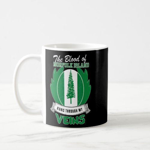 Norfolk Island In My Veins  Coffee Mug