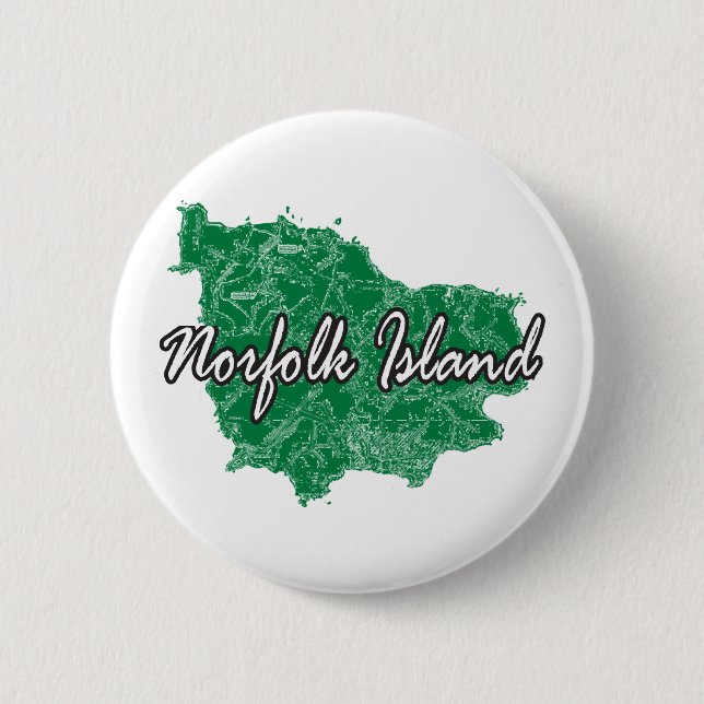 Norfolk Island Pinback Button (Front)