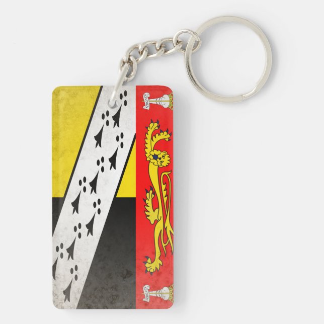 Norfolk Keychain (Back)
