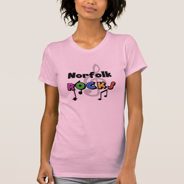 Norfolk Rocks T-Shirt (Front)
