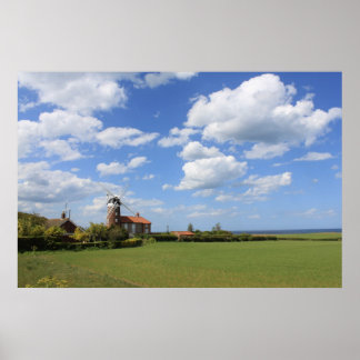 Norfolk Skies Poster