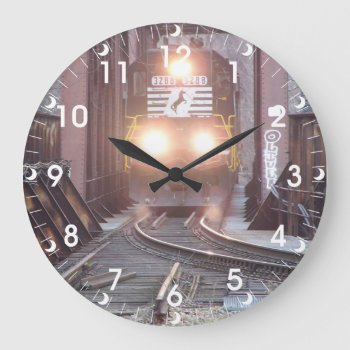 Norfolk Southern #3288 Wall Clock by stanrail at Zazzle