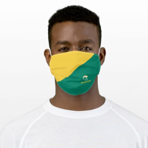 Norfolk State Spartans Color Block Adult Cloth Face Mask