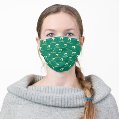 Norfolk State Spartans Pattern Adult Cloth Face Mask