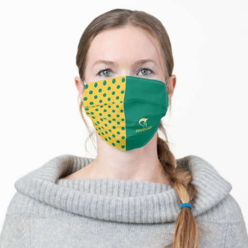 Norfolk State Spartans Polka Dots Adult Cloth Face Mask