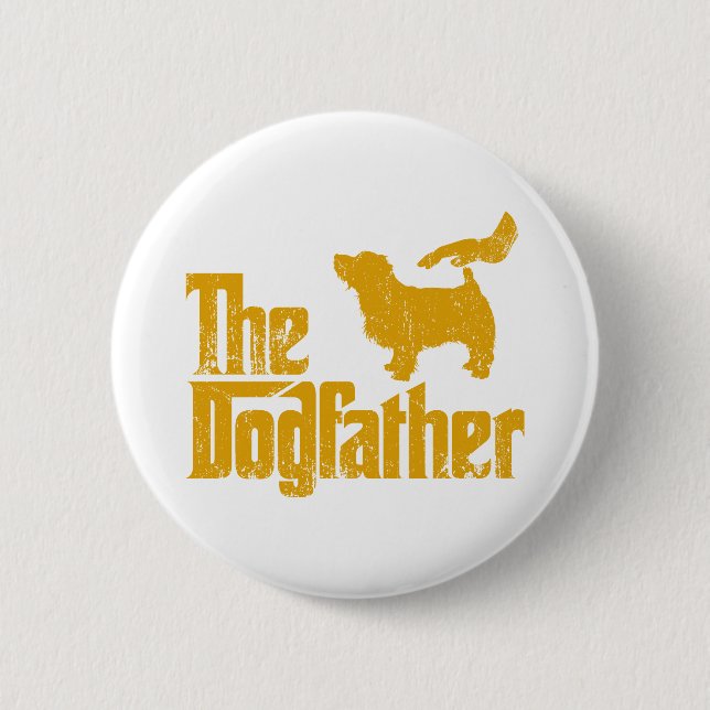 Norfolk Terrier Button (Front)