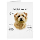 Norfolk Terrier History Design (Front)