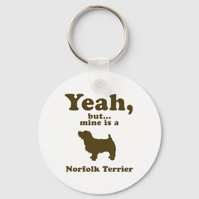 Norfolk Terrier Keychain (Front)