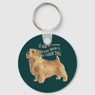norfolk terrier keychain