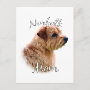 Norfolk Terrier Mom 2 Postcard