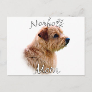 Norfolk Terrier Mom 2 Postcard