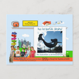 Norfolk, VA Postcard