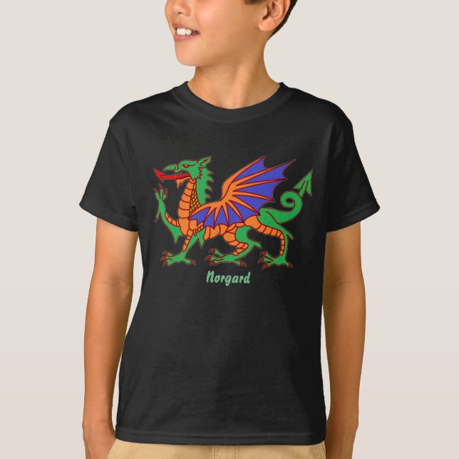 'Norgard' the Dragon T-Shirt (Front)