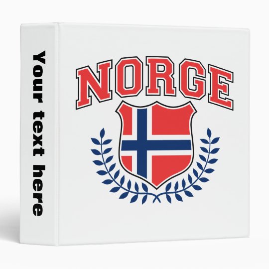 Norge 3 Ring Binder