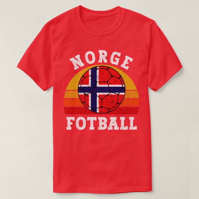 Norge Fotball 1 T-Shirt (Design Front)