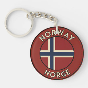 Norge Norway Keychain