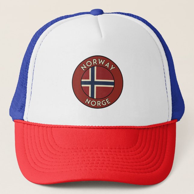 Norge Norway Trucker Hat (Front)
