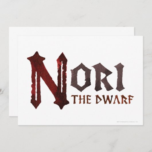 Nori Name (Front/Back)
