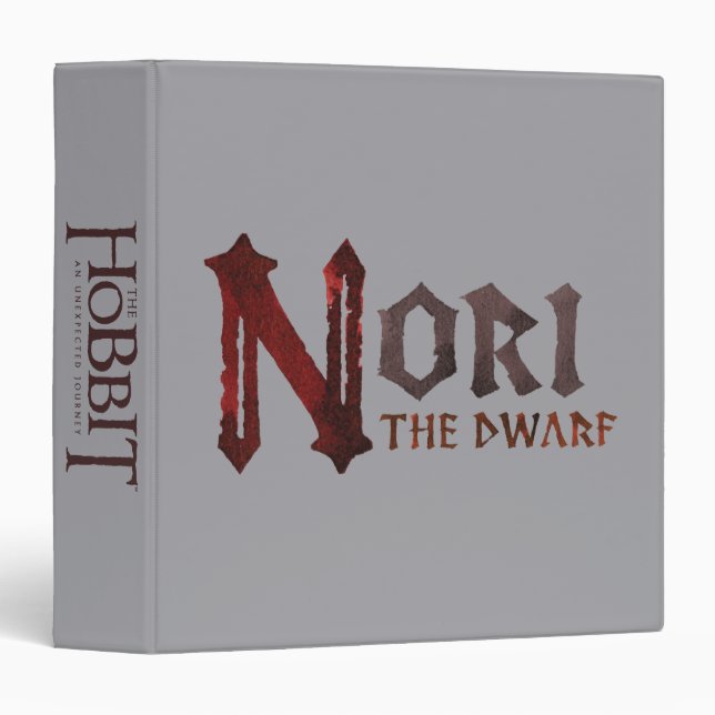 Nori Name 3 Ring Binder (Front/Spine)