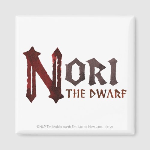 Nori Name Magnet