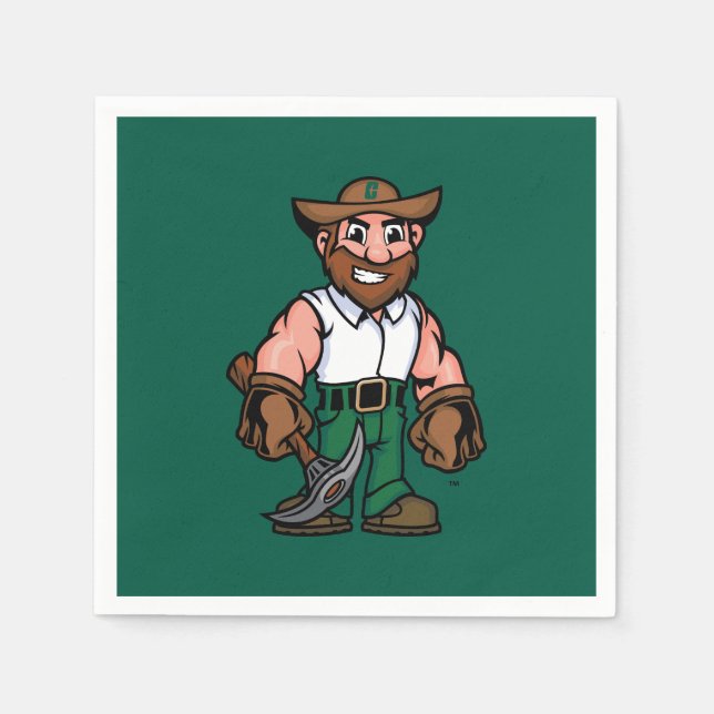 Norm the Niner Napkins (Front)