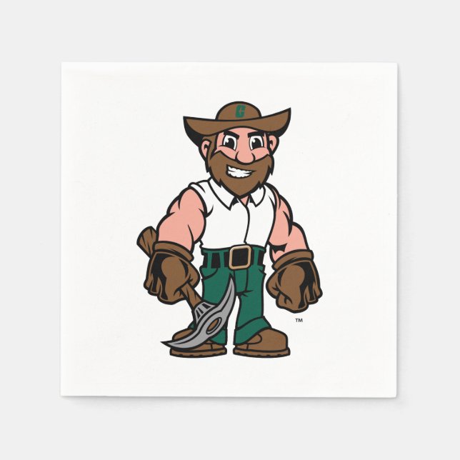 Norm the Niner Napkins (Front)