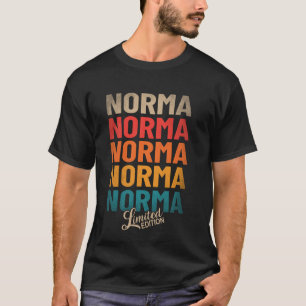 Norma First Name - Vintage Norma Limited Edition T-Shirt
