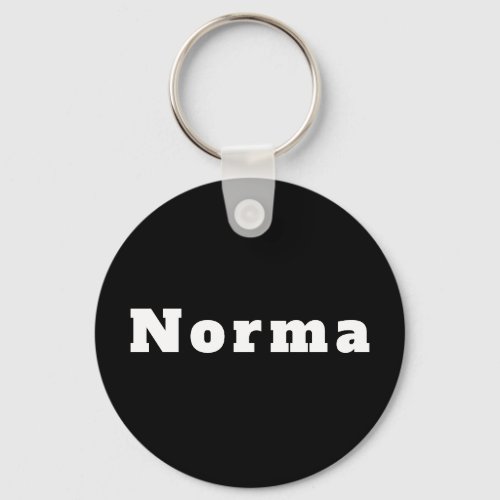 Norma Keychain