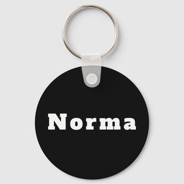 Norma Keychain (Front)
