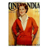 Norma Shearer Cinelandia Card (Front)