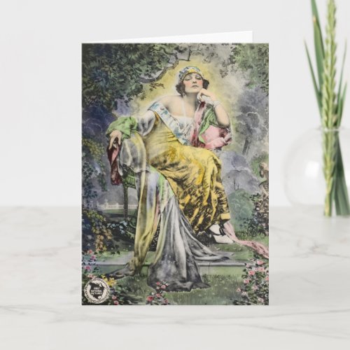 Norma Talmadge Greeting Card