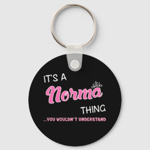 Norma thing you wouldn't understand name keychain