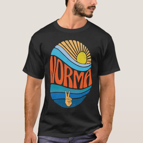 Norma  Vintage Sunset Norma Groovy Tie Dye T_Shirt