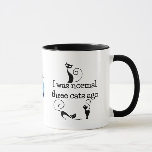 Normal 3 Cats Ago Coffee Mug