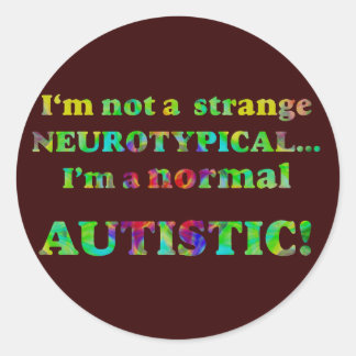 Normal Autistic Stickers