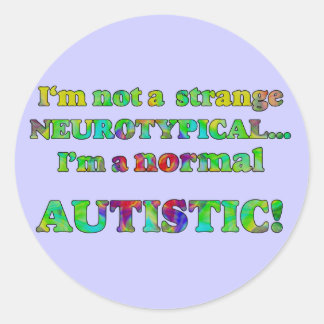 Normal Autistic Stickers