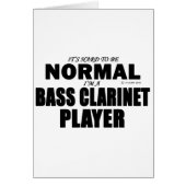 Normal Bass Clarinet Player (Front)