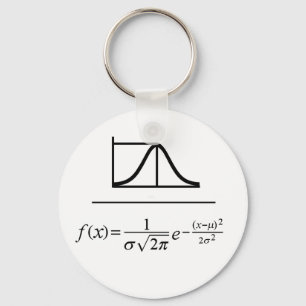 Normal Distribution Keychain