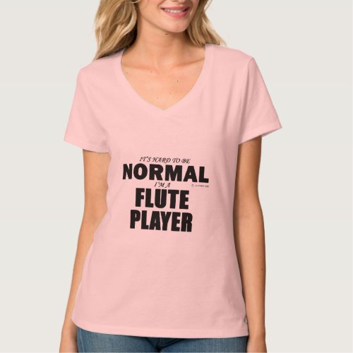 Normal Flute Player T_Shirt