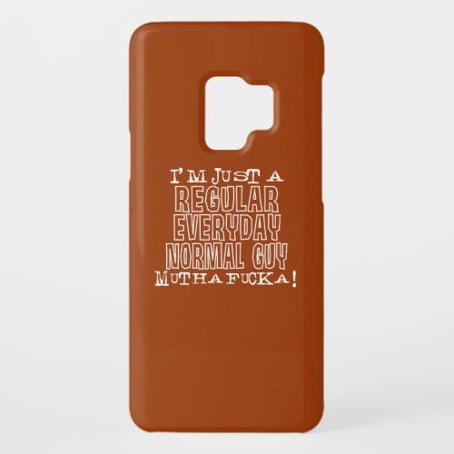 Normal Guy Case_Mate Samsung Galaxy S9 Case