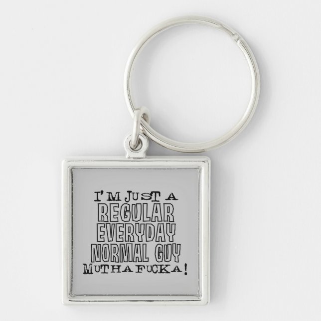 Normal Guy Keychain (Front)