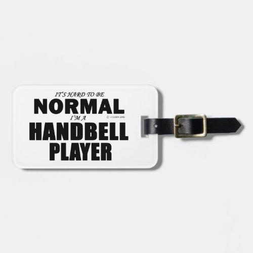 Normal Handbell Player Luggage Tag