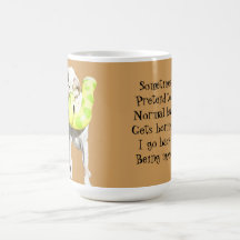 Normal is boring coffee mug
