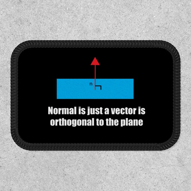 Normal is Just A Vector Patch (Front)