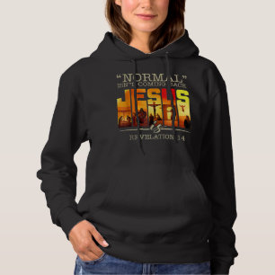 Normal Is Not Coming Back Jesus Is Vintage Cross T Hoodie
