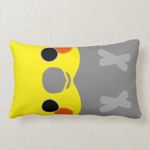 Normal Male Cockatiel Lumbar Pillow