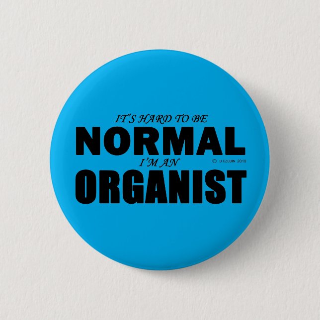 Normal Organist Button (Front)